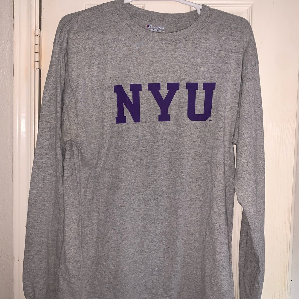 NYU collegiate long sleeve